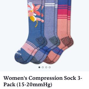NEW Bombas Compression Socks 3 pack